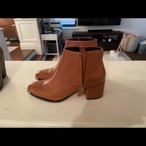 Cole haan block heeled bootie